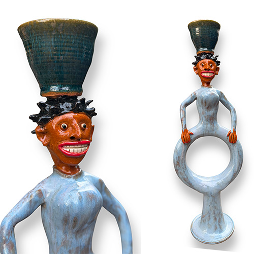Marvin Bailey 24" Ring Lady with Jug on Head DP6263